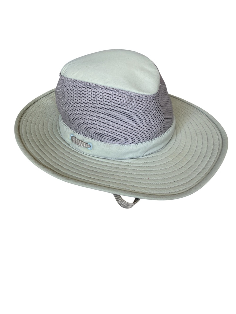 Tilley Endurables LTM8 Khaki Mesh Wide Brim Sun Hat Size 7 1/2 Made in Canada